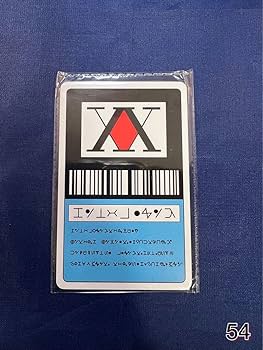 ハンターハンター　初期懸賞品　ハンターライセンス　ヘルスチェックカード ハンターハンター 初期懸賞品 ハンターライセンス ヘルス